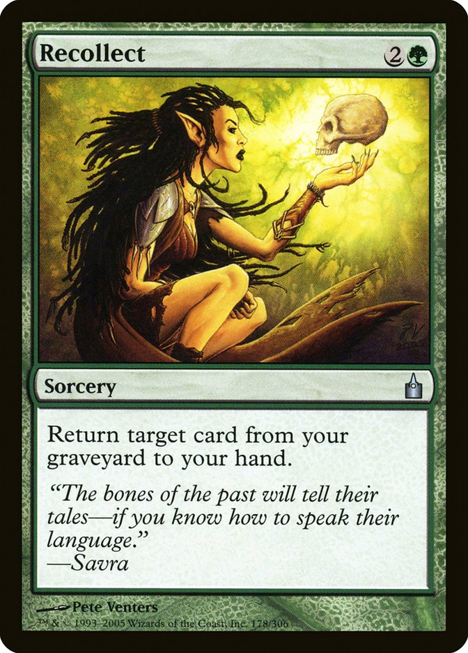 Recollect [Ravnica: City of Guilds] | Boutique FDB TCG