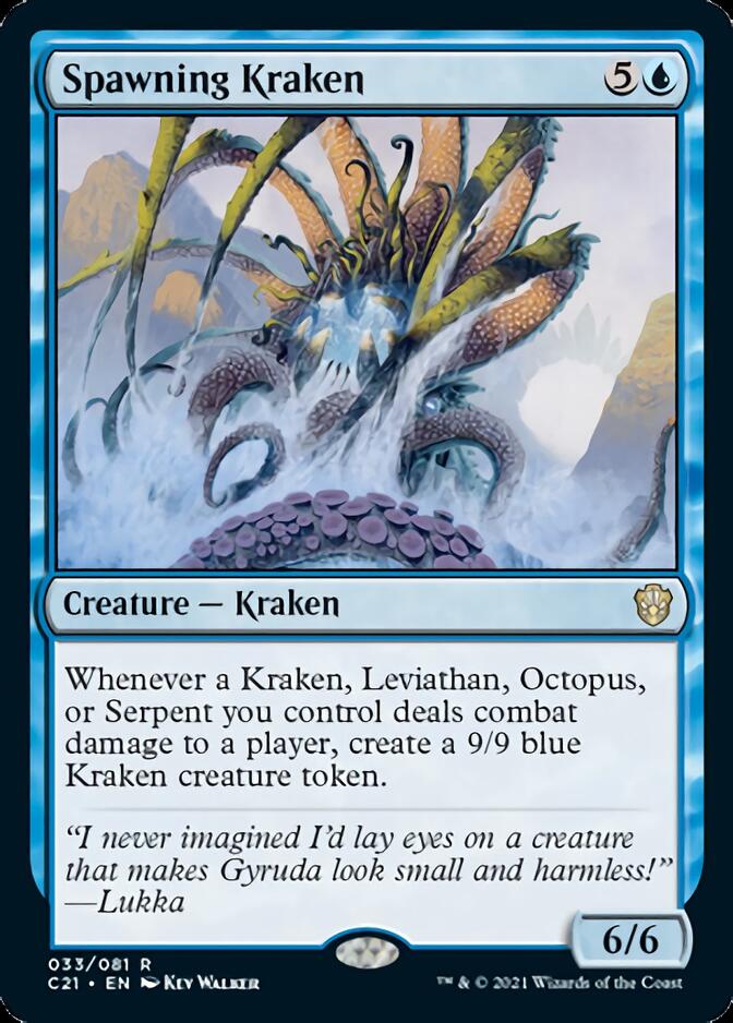 Spawning Kraken [Commander 2021] | Boutique FDB TCG