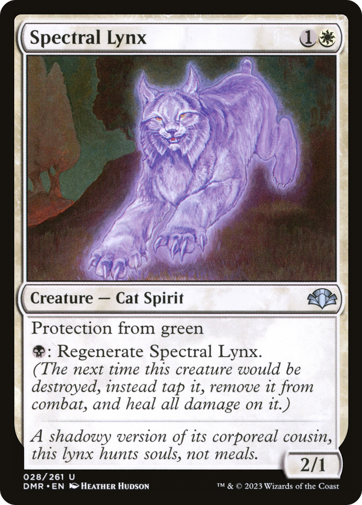 Spectral Lynx [Dominaria Remastered] | Boutique FDB TCG