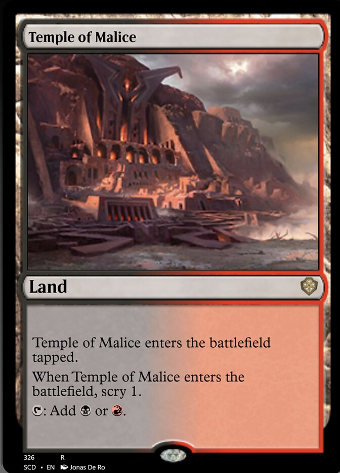 Temple of Malice [Starter Commander Decks] | Boutique FDB TCG
