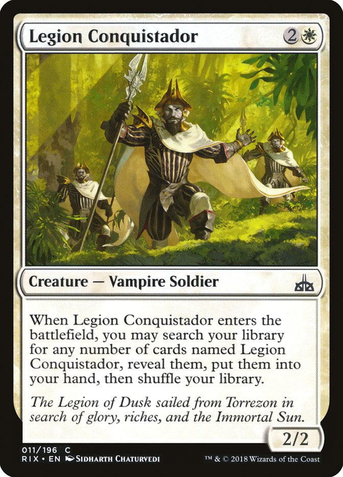 Legion Conquistador [Rivals of Ixalan] | Boutique FDB TCG