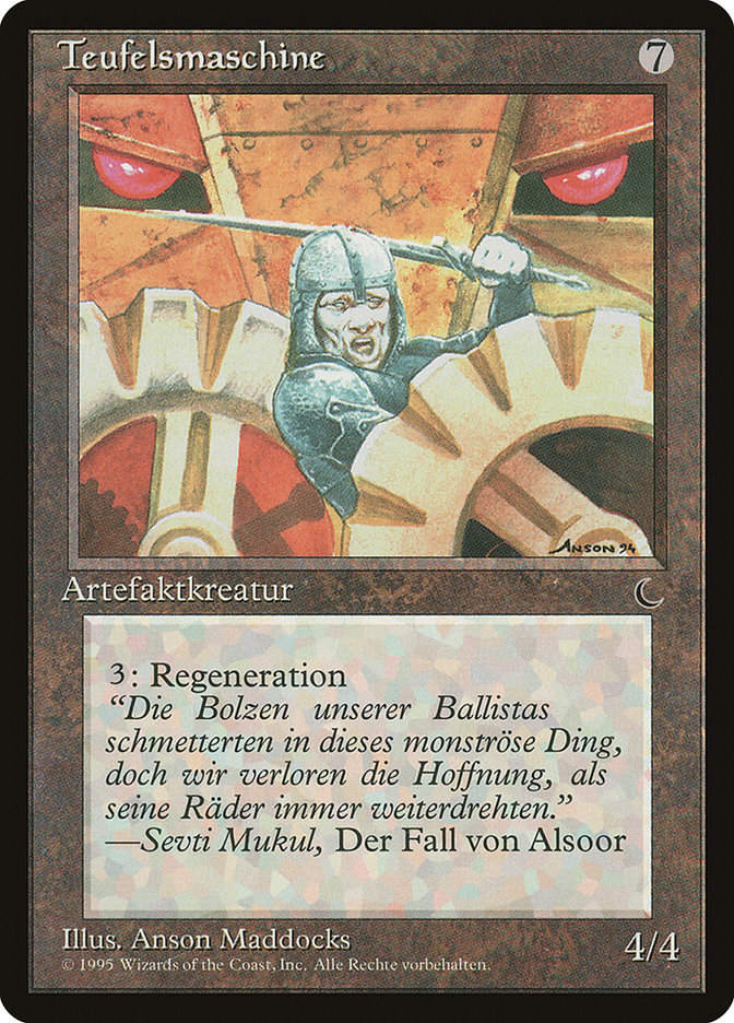 Diabolic Machine (German) - "Teufelsmaschine" [Renaissance] | Boutique FDB TCG