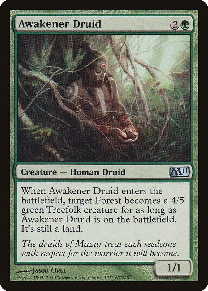 Awakener Druid [Magic 2011] | Boutique FDB TCG