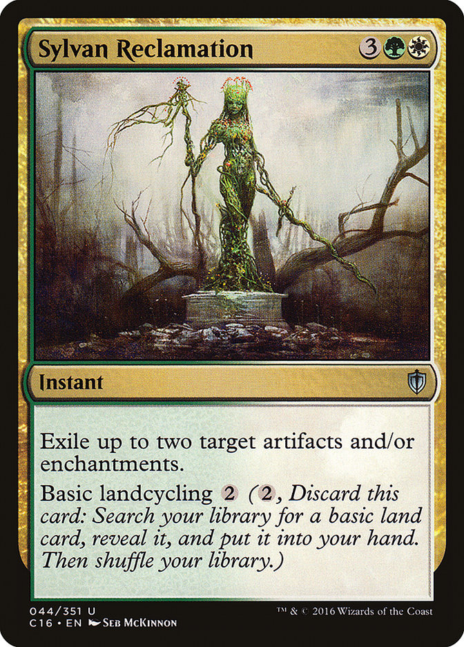 Sylvan Reclamation [Commander 2016] | Boutique FDB TCG