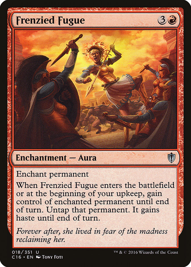 Frenzied Fugue [Commander 2016] | Boutique FDB TCG