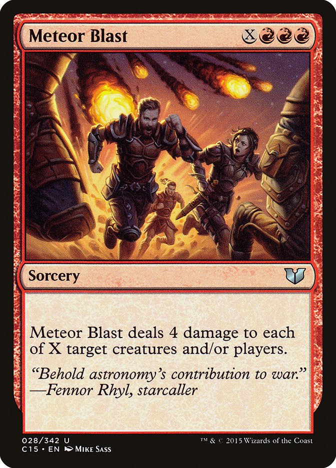 Meteor Blast [Commander 2015] | Boutique FDB TCG