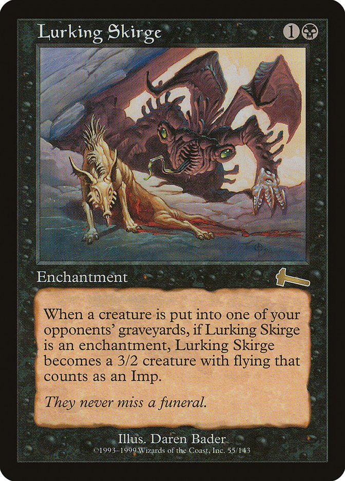 Lurking Skirge [Urza's Legacy] | Boutique FDB TCG