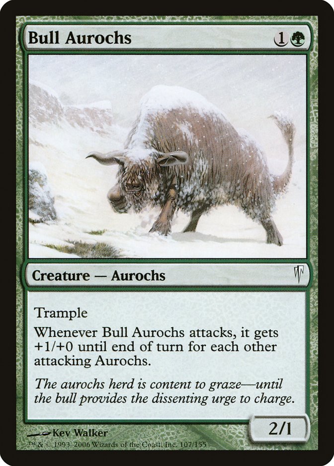 Bull Aurochs [Coldsnap] | Boutique FDB TCG