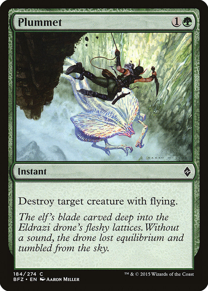 Plummet [Battle for Zendikar] | Boutique FDB TCG