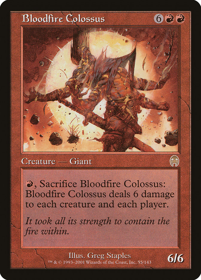 Bloodfire Colossus [Apocalypse] | Boutique FDB TCG