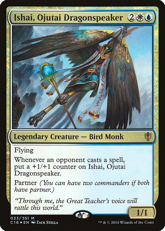 Ishai, Ojutai Dragonspeaker [Commander 2016] | Boutique FDB TCG