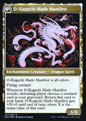 The Kami War // O-Kagachi Made Manifest [Kamigawa: Neon Dynasty Prerelease Promos] | Boutique FDB TCG