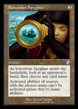 Sorcerous Spyglass (Timeshifted) [Time Spiral Remastered] | Boutique FDB TCG