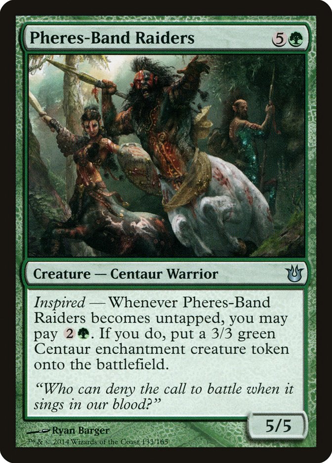 Pheres-Band Raiders [Born of the Gods] | Boutique FDB TCG