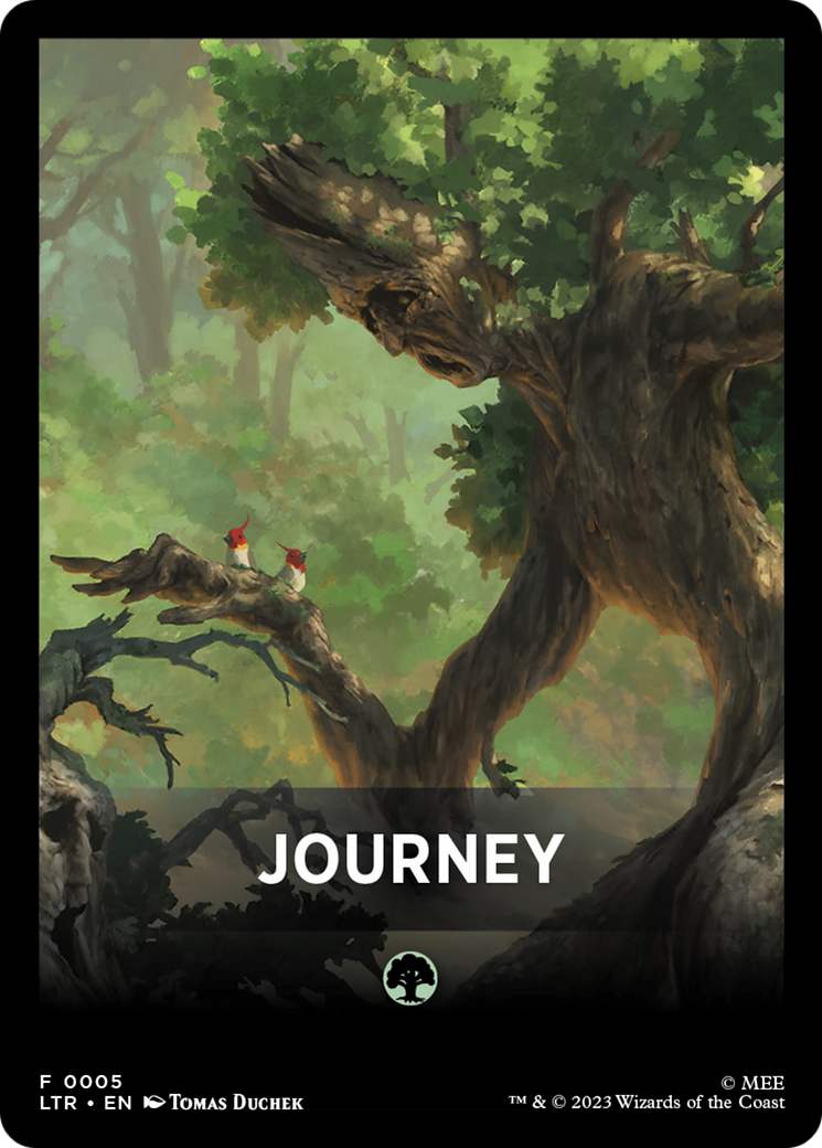 Journey Theme Card [The Lord of the Rings: Tales of Middle-Earth Tokens] | Boutique FDB TCG