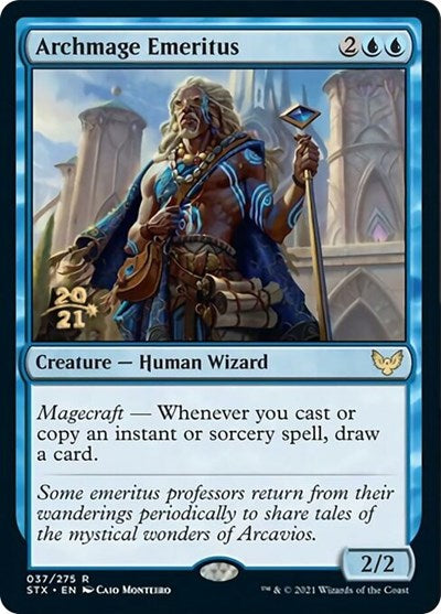 Archmage Emeritus [Strixhaven: School of Mages Prerelease Promos] | Boutique FDB TCG