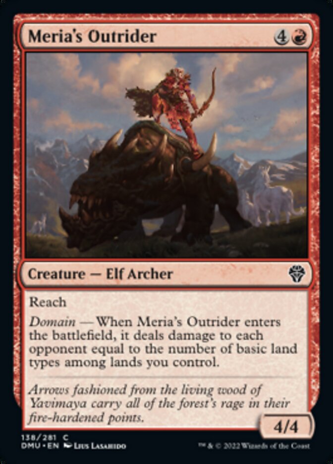 Meria's Outrider [Dominaria United] | Boutique FDB TCG