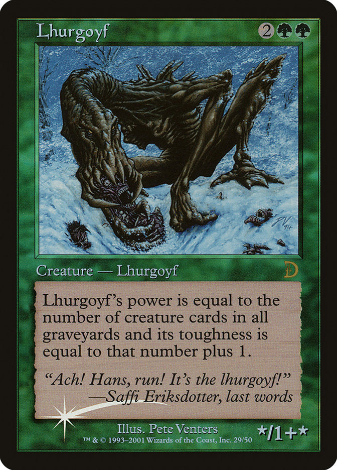 Lhurgoyf [Deckmasters] | Boutique FDB TCG