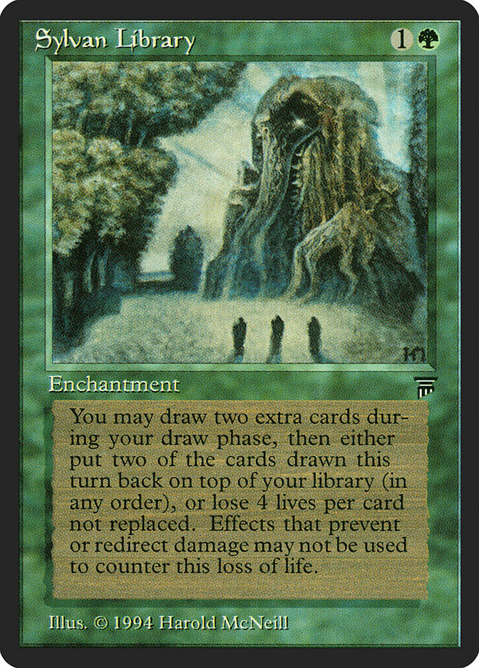 Sylvan Library [Legends] | Boutique FDB TCG