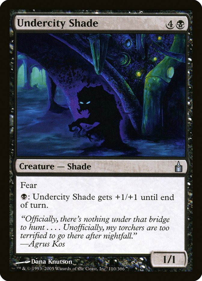 Undercity Shade [Ravnica: City of Guilds] | Boutique FDB TCG