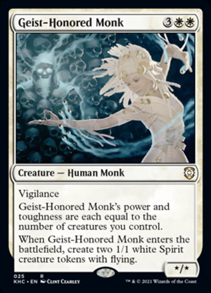 Geist-Honored Monk [Kaldheim Commander] | Boutique FDB TCG