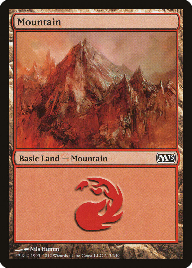 Mountain (243) [Magic 2013] | Boutique FDB TCG