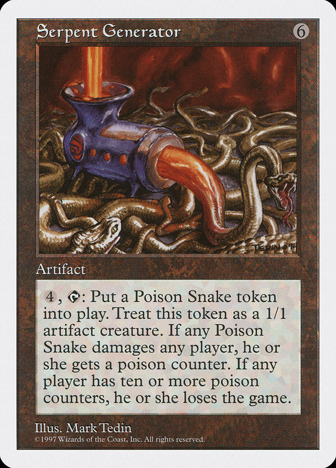 Serpent Generator [Fifth Edition] | Boutique FDB TCG