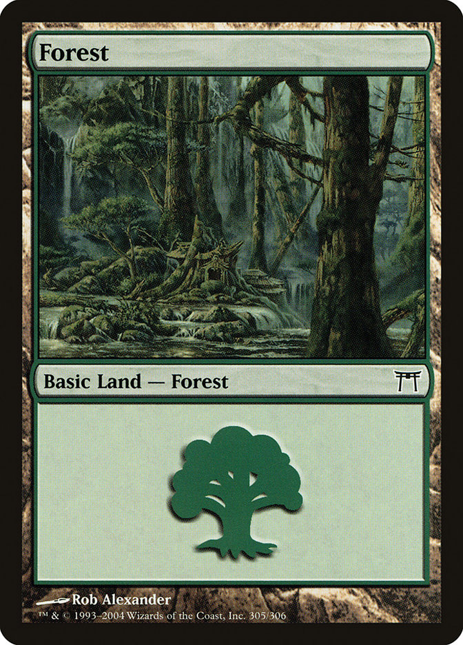 Forest (305) [Champions of Kamigawa] | Boutique FDB TCG