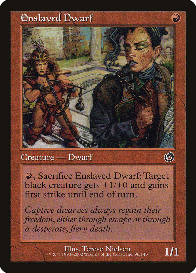 Enslaved Dwarf [Torment] | Boutique FDB TCG