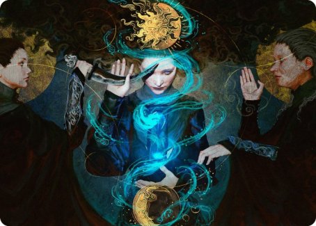 Witness the Future Art Card [Innistrad: Crimson Vow Art Series] | Boutique FDB TCG