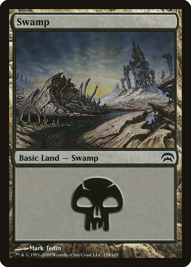 Swamp (154) [Planechase] | Boutique FDB TCG