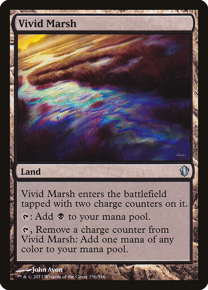 Vivid Marsh [Commander 2013] | Boutique FDB TCG