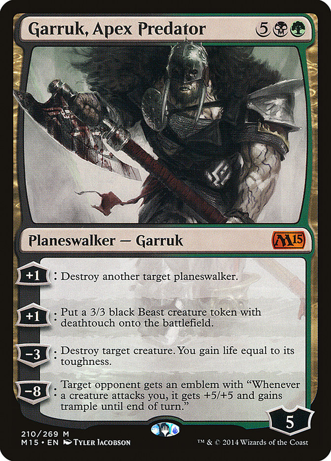 Garruk, Apex Predator [Magic 2015] | Boutique FDB TCG