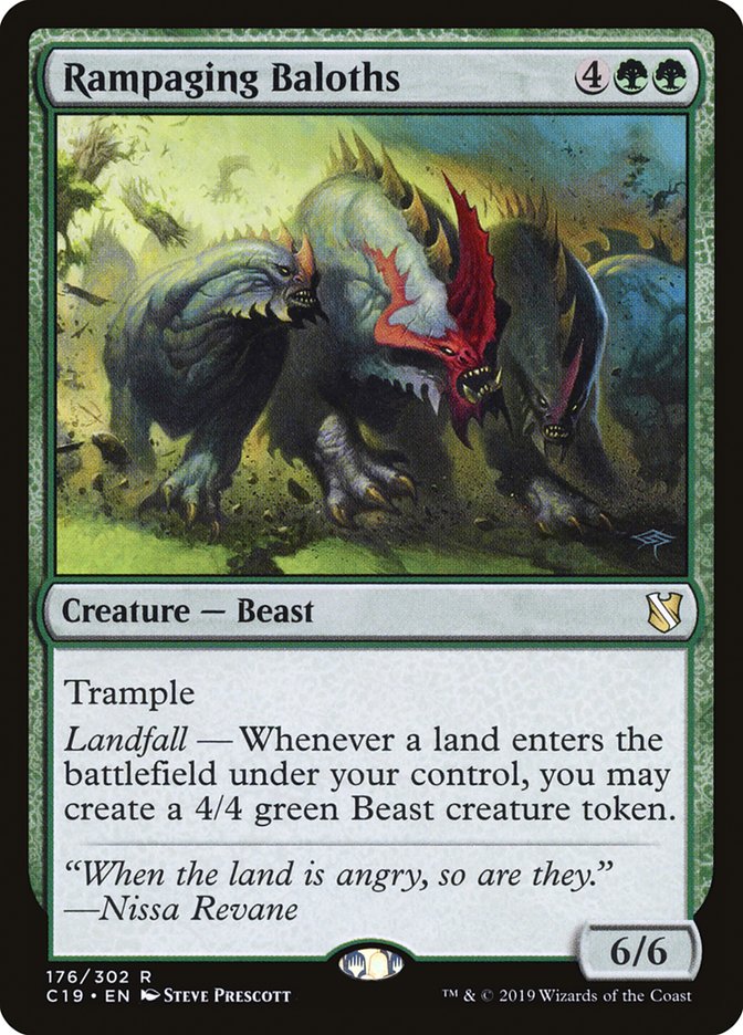 Rampaging Baloths [Commander 2019] | Boutique FDB TCG