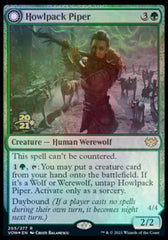 Howlpack Piper // Wildsong Howler [Innistrad: Crimson Vow Prerelease Promos] | Boutique FDB TCG