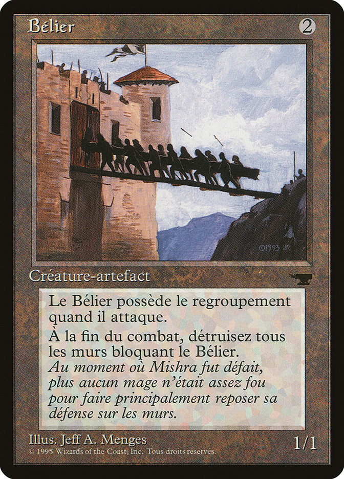 Battering Ram (French) - "Belier" [Renaissance] | Boutique FDB TCG