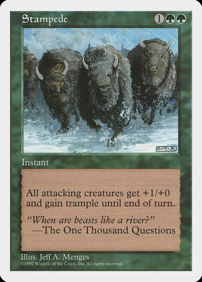 Stampede [Fifth Edition] | Boutique FDB TCG