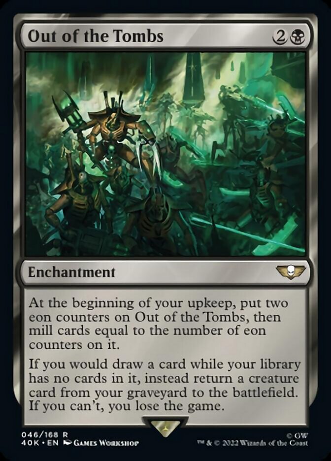 Out of the Tombs (Surge Foil) [Warhammer 40,000] | Boutique FDB TCG