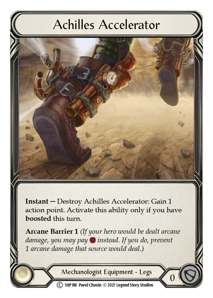 Achilles Accelerator [1HP186] (History Pack 1) | Boutique FDB TCG