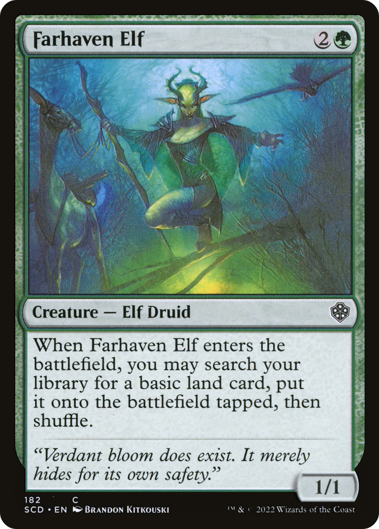 Farhaven Elf [Starter Commander Decks] | Boutique FDB TCG