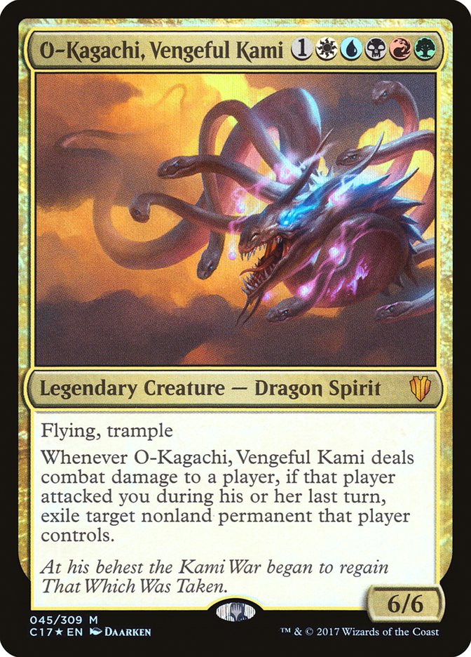 O-Kagachi, Vengeful Kami [Commander 2017] | Boutique FDB TCG