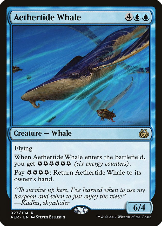 Aethertide Whale [Aether Revolt] | Boutique FDB TCG