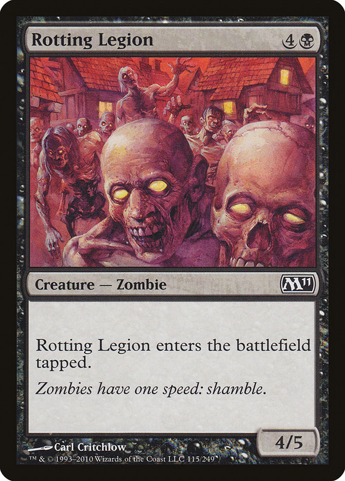 Rotting Legion [Magic 2011] | Boutique FDB TCG