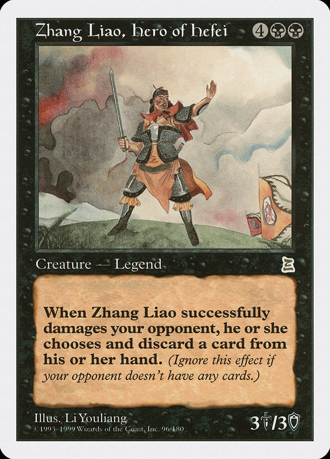 Zhang Liao, Hero of Hefei [Portal Three Kingdoms] | Boutique FDB TCG