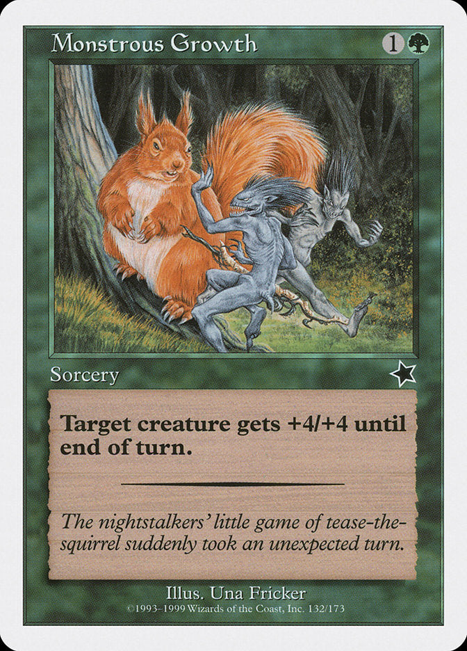 Monstrous Growth [Starter 1999] | Boutique FDB TCG