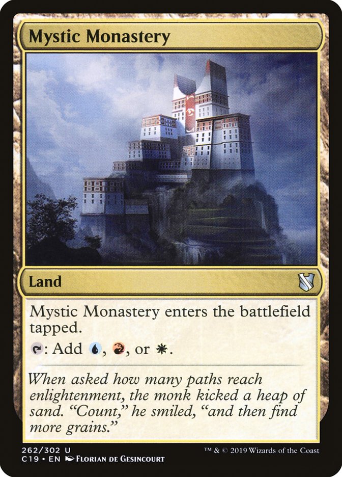 Mystic Monastery [Commander 2019] | Boutique FDB TCG