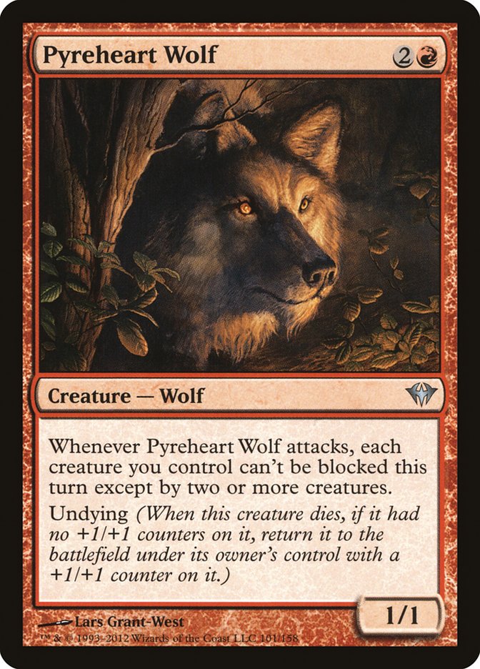 Pyreheart Wolf [Dark Ascension] | Boutique FDB TCG