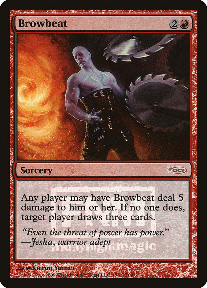 Browbeat [Friday Night Magic 2009] | Boutique FDB TCG