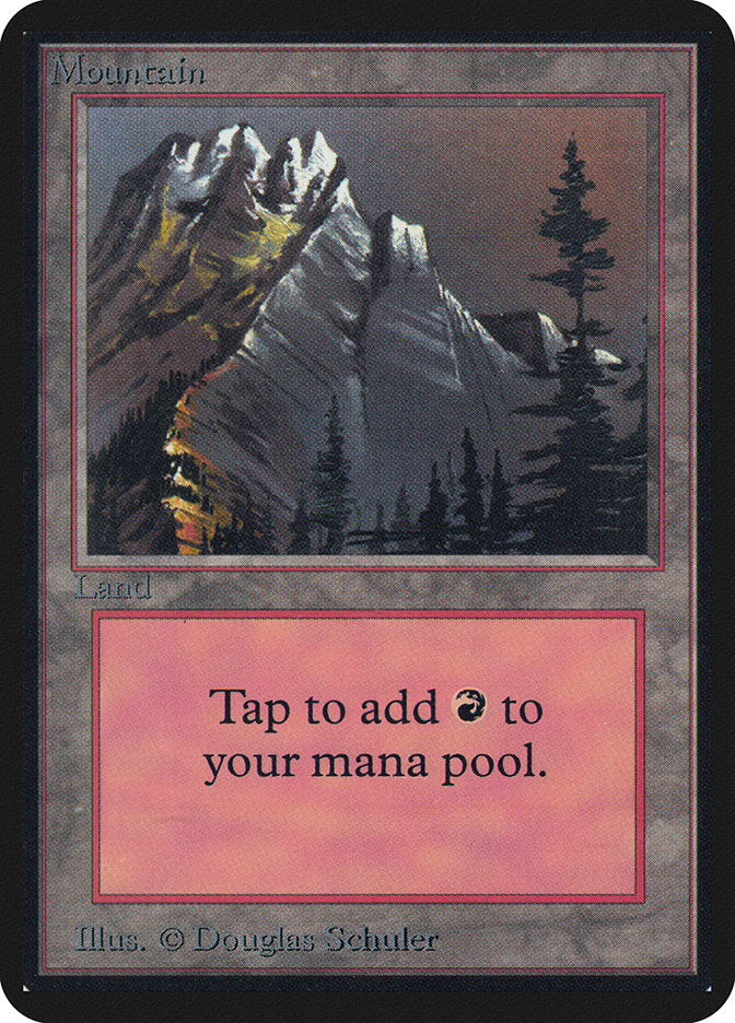 Mountain (292) [Alpha Edition] | Boutique FDB TCG