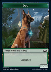 Devil // Dog Double-Sided Token [Streets of New Capenna Tokens] | Boutique FDB TCG